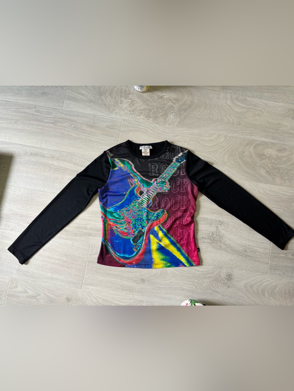 Y2K psychedelic top